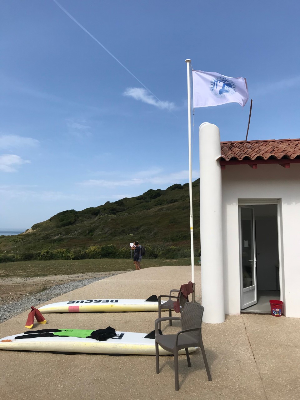 poste drapeau BOC